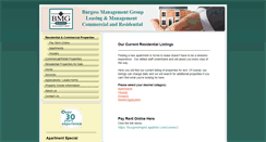 Desktop Screenshot of bmgrents.com